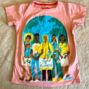 Piccolina Youth for Climate Girl's Tee Shirt